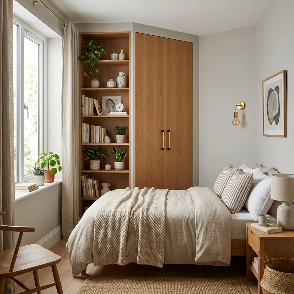 A beautifully styled 25 diy decor ideas for cozy bedroom styling showcasing handmade wall art and budget room transformations.