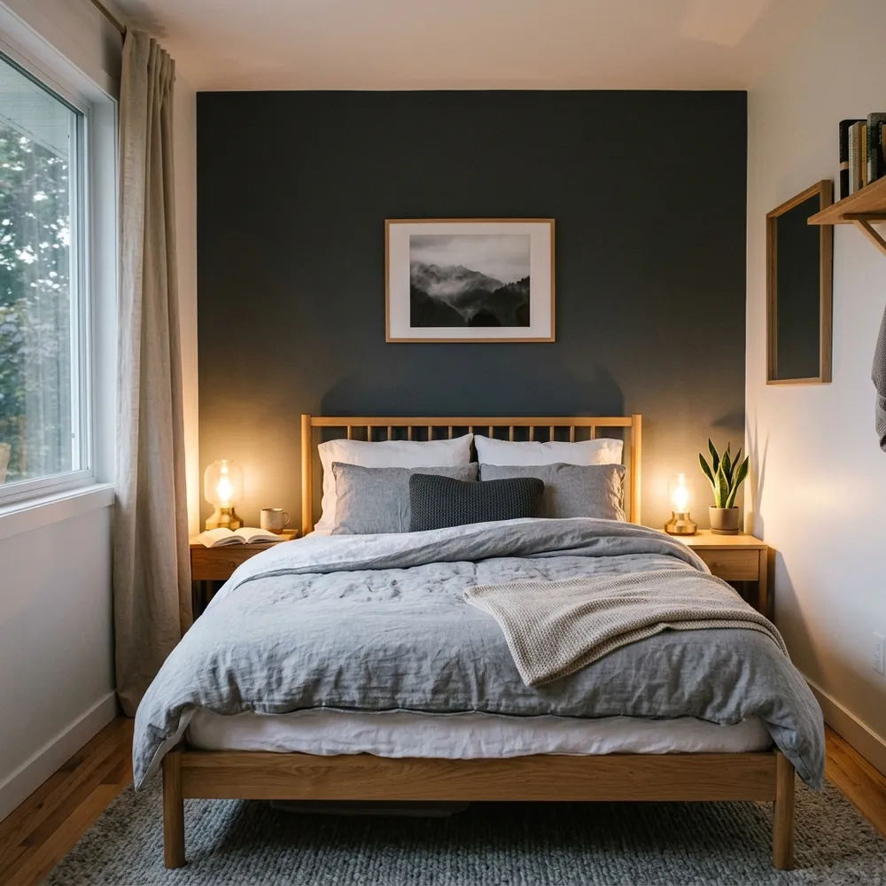 A beautifully styled 29 window seating ideas for small living rooms showcasing apartment-scale sofas and floating TV consoles.