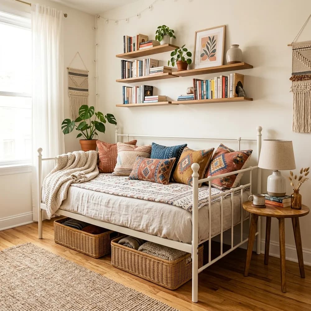 A beautifully styled 39 diy small entryway bench ideas that look store-bought showcasing handmade wall art and budget room transformations.