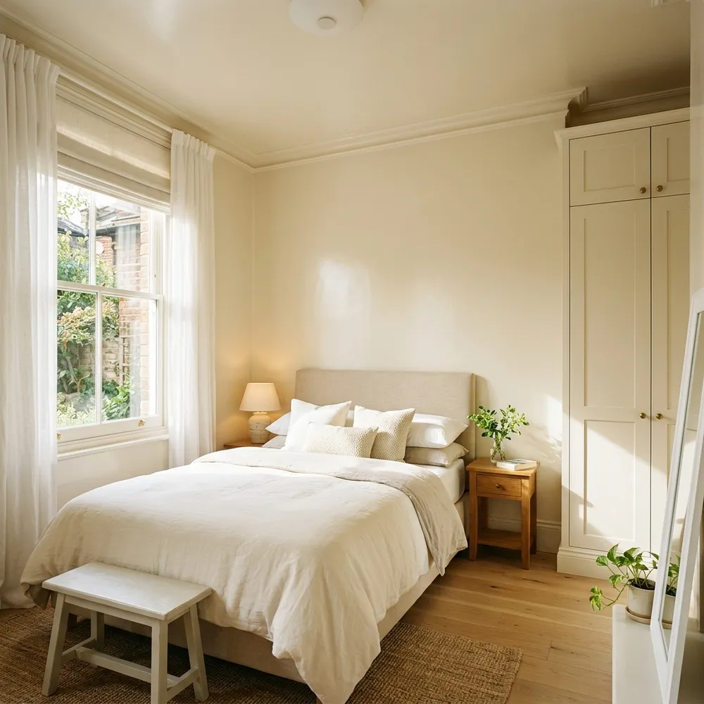 A beautifully styled easy ikea hack ideas for a linen cabinet showcasing custom cane webbing additions and designer hardware swaps.