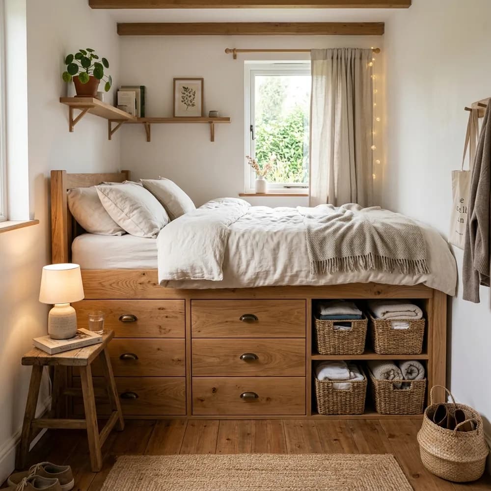 A beautifully styled home color palettes that make small spaces feel inviting showcasing curated color harmony and 60-30-10 color rule.