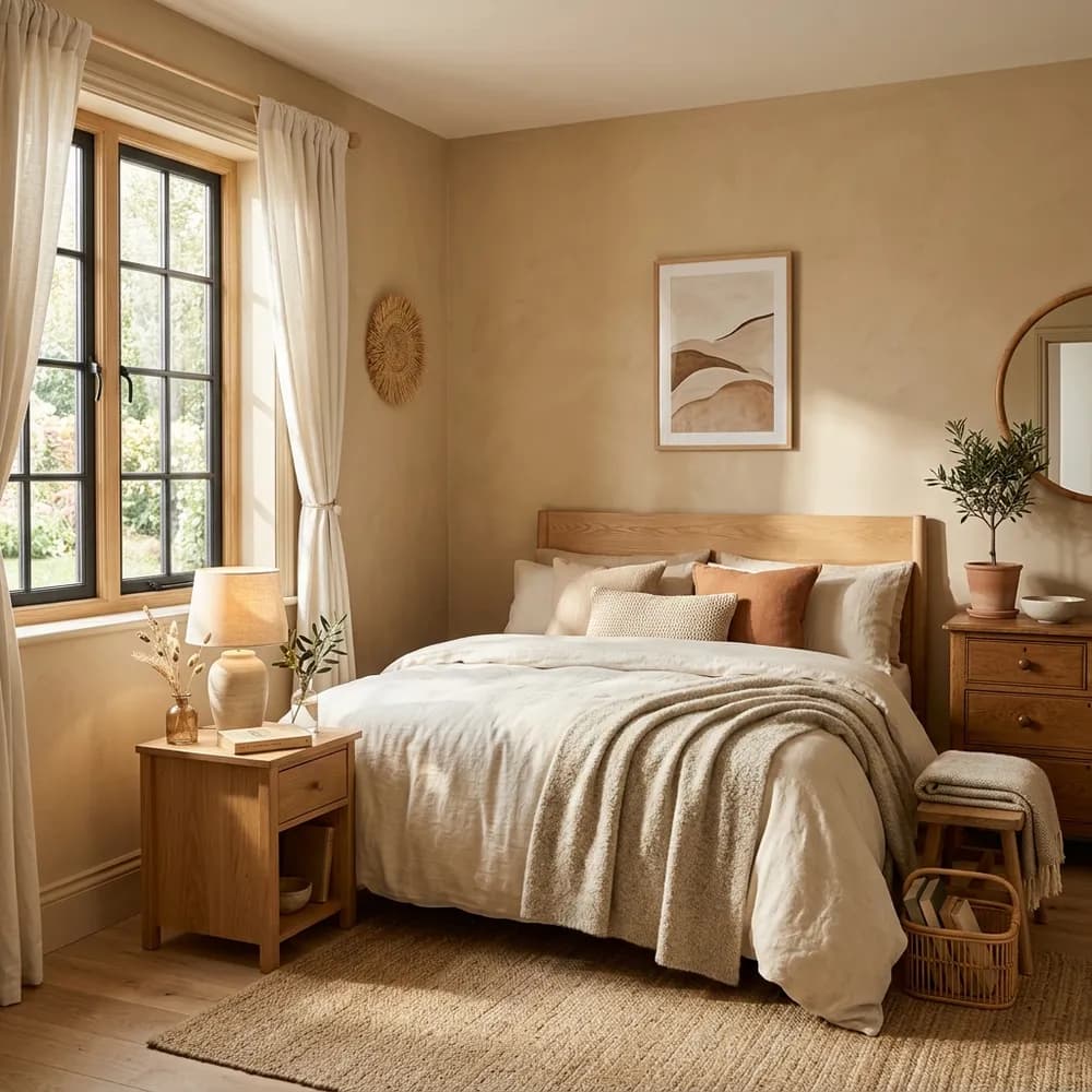 A beautifully styled ikea eket cabinet hack ideas for small homes and apartments showcasing custom cane webbing additions and designer hardware swaps.