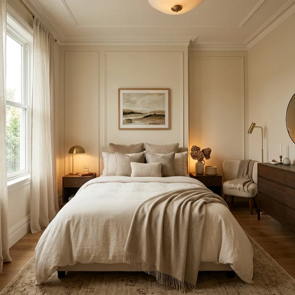 A beautifully styled organization ideas for small homes with shared closets showcasing decluttering systems and hidden multi-zone storage.