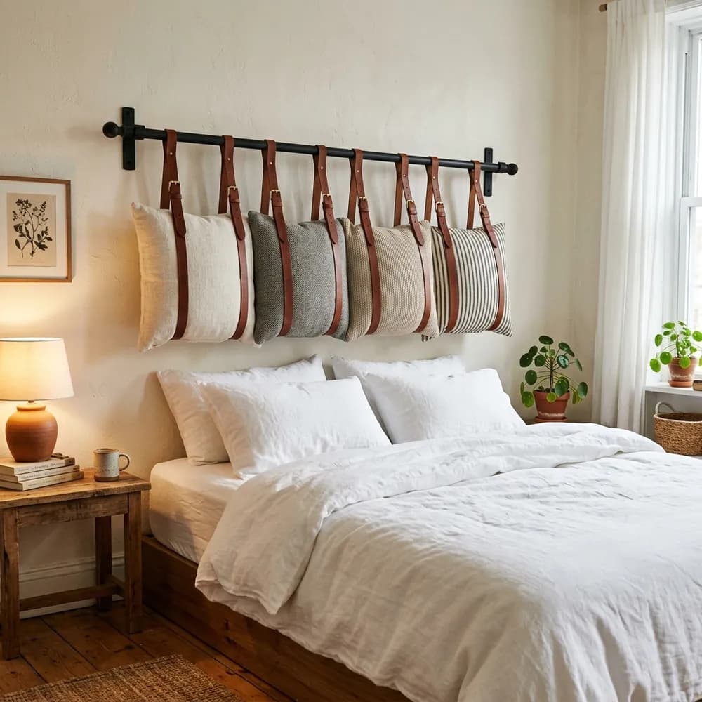 A sleek, modern small kitchen featuring an integrated slim pull-out pantry, maximizing vertical storage next to a refrigerator.